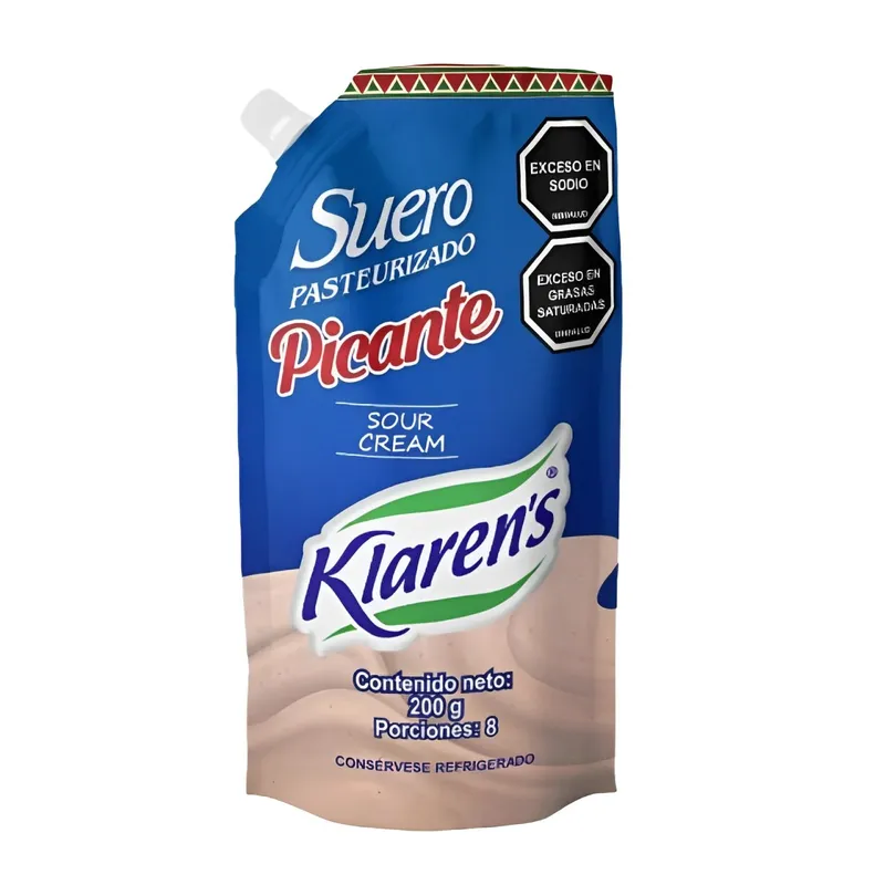 Suero pasteurizado picante kiarens x 200 gr doypack