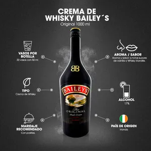 Baileys Crema de Whisky Original 1 L