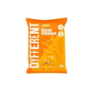 Crunch De Garbanzo Dyfferent Queso Cheddar X 100 Gr