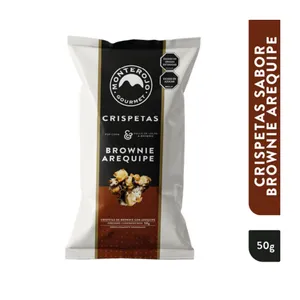 Crispeta monterojo gourmet 50 gr brownie arequipe