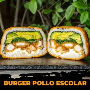 Sushi Burger Pollo ESCOLAR