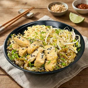 Pad Thai con Pollo