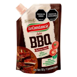SALSA BBQ LA CONSTANCIA X 190 GRS DOY PACK