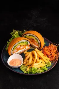 Burger Especial De Camarón