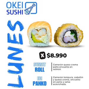 Lunes de Sushi - 2x 8.990