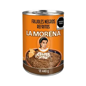 Frijoles Negros Refritos LA MORENA