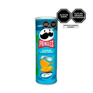 Papas Pringles Cheddar Sour&Cream X 158 Gr