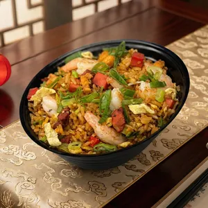 Arroz Oriental con Camarones