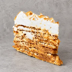 Trozo Torta hoja manjar