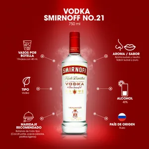 Smirnoff Vodka No.21 750 ml