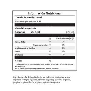 Kombucha Clásica Island Roots