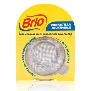CANASTILLA INOXIDABLE BRIO PARA DESAGUE X 1 UND