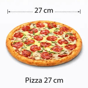 Pizza Pequeña Sencilla (27 cm) 6 porciones