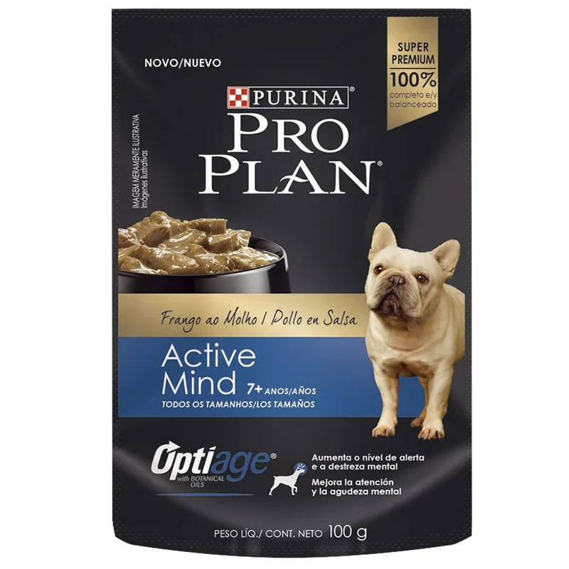 Proplan Dog Pouch Active Mind 100 gr.