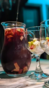 Jarra de sangria rose o tinto