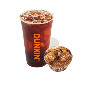 Iced Coffee L + Muffin