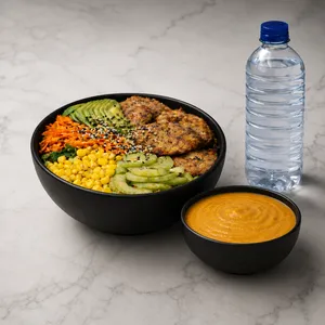 Ensalada a Elección + Agua Mineral + Crema