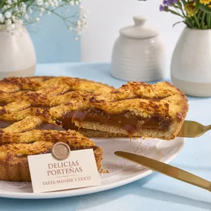 Tarta De Coco Y Manjar