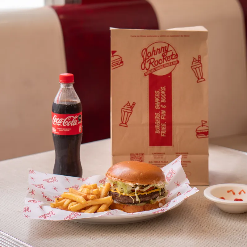 Johnny Rockets Burger Box Johnny Rockets | ¡Burgers, shakes, fries & fun!