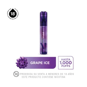 Vuse Go Vapeador Grape Ice 1,000 puffs