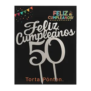 Topper Feliz Cumple 50