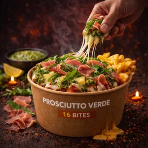 pizza bites prosciutto pesto