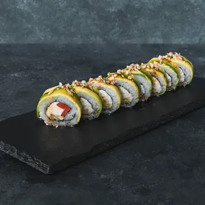 Avocado Zucchini Vegan Roll