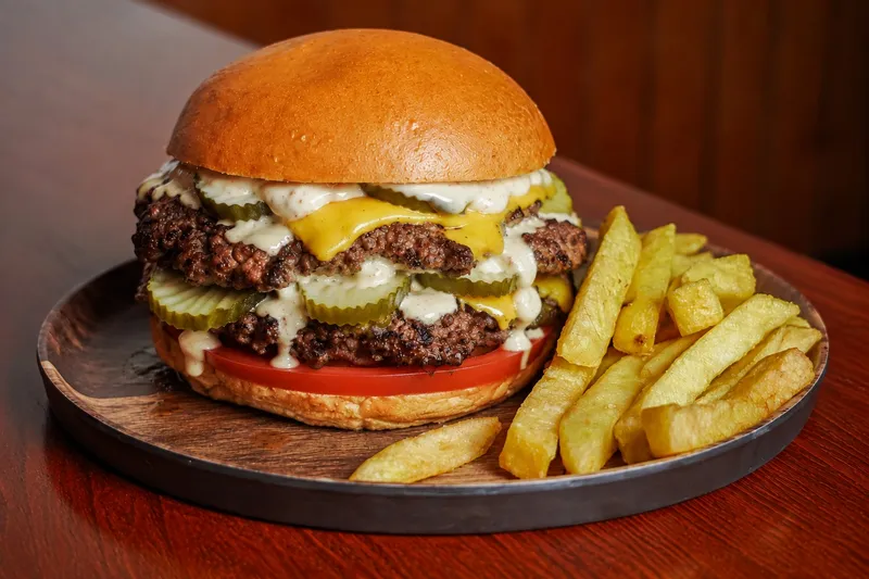 Hamburguesa Tiki Doble