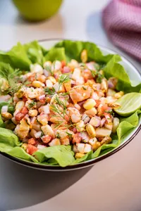 Salpicon de pescados y mariscos