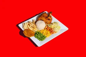 Bandeja con Pollo Original