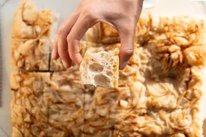 Focaccia cebolla