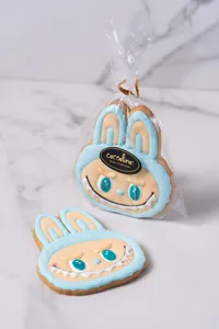 Galleta de Mantequilla XL Labubu Celeste
