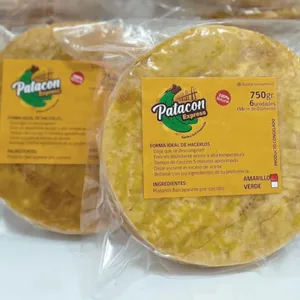TAPAS DE PLÁTANO AMARILLO|PATACÓN | 6 UND