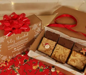Box Navidad 12 Brownies