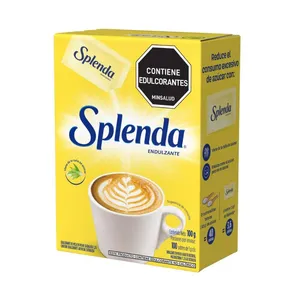 Endulzante polvo splenda x 100 grs 100 unds