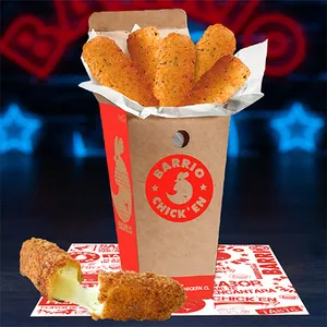 Mozzarella Sticks (5 Unidades)