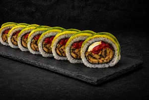 Avocado veggie cheese
