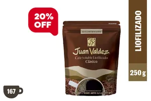 Café Liofilizado Clásico 250 g Doypack