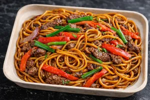Spaghetti Saltado