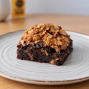 Brownie de caramelo salado