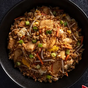 Chicken fried rice bowl
