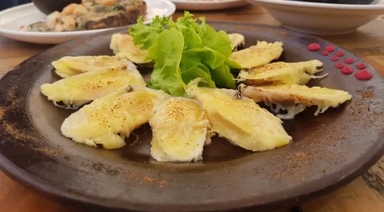 Machas a la Parmesana