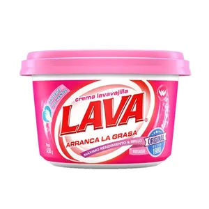 Crema lavavajilla lavax rosado x 450 grs
