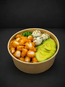 gohan de camarones apanados