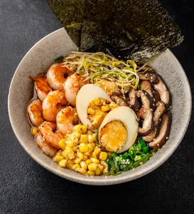 Sopa Ramen de camarón