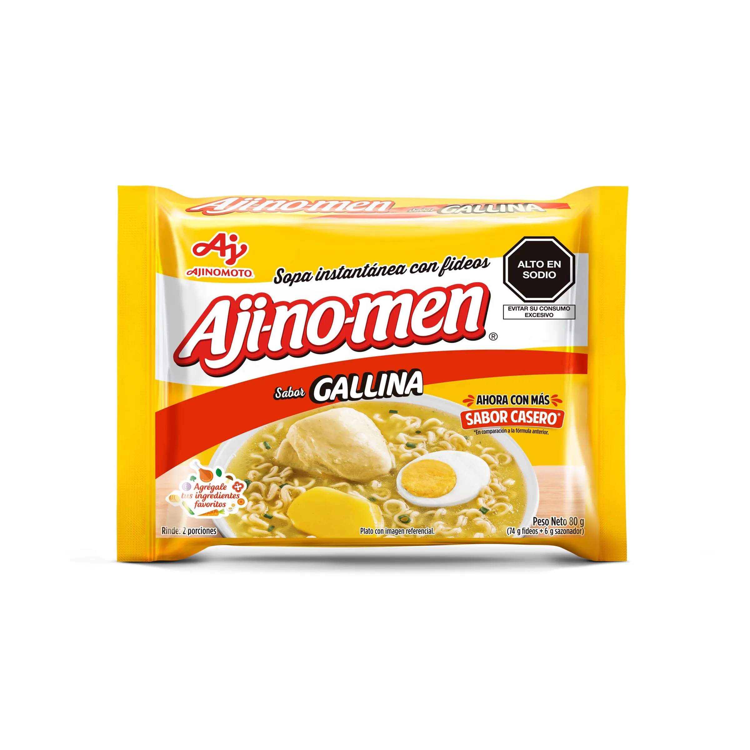 Sopa Ajinomen Sabor Gallina 80 gr - Tambo | Cada vez más cerca