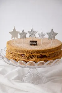 Vela estrella plateada