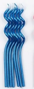 Velas Espiral Blue
