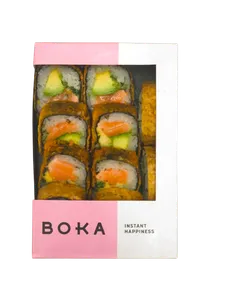 Salmon Panko Box (10pzs + salsa teriyaki) SOLO EN BOKA.CL