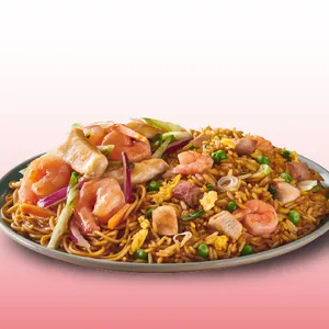 Chaufarín pollo y camarón